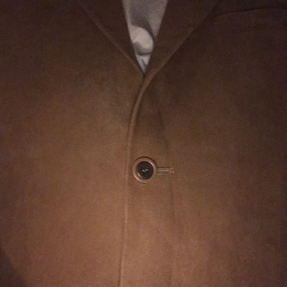 Soft suede sports coat